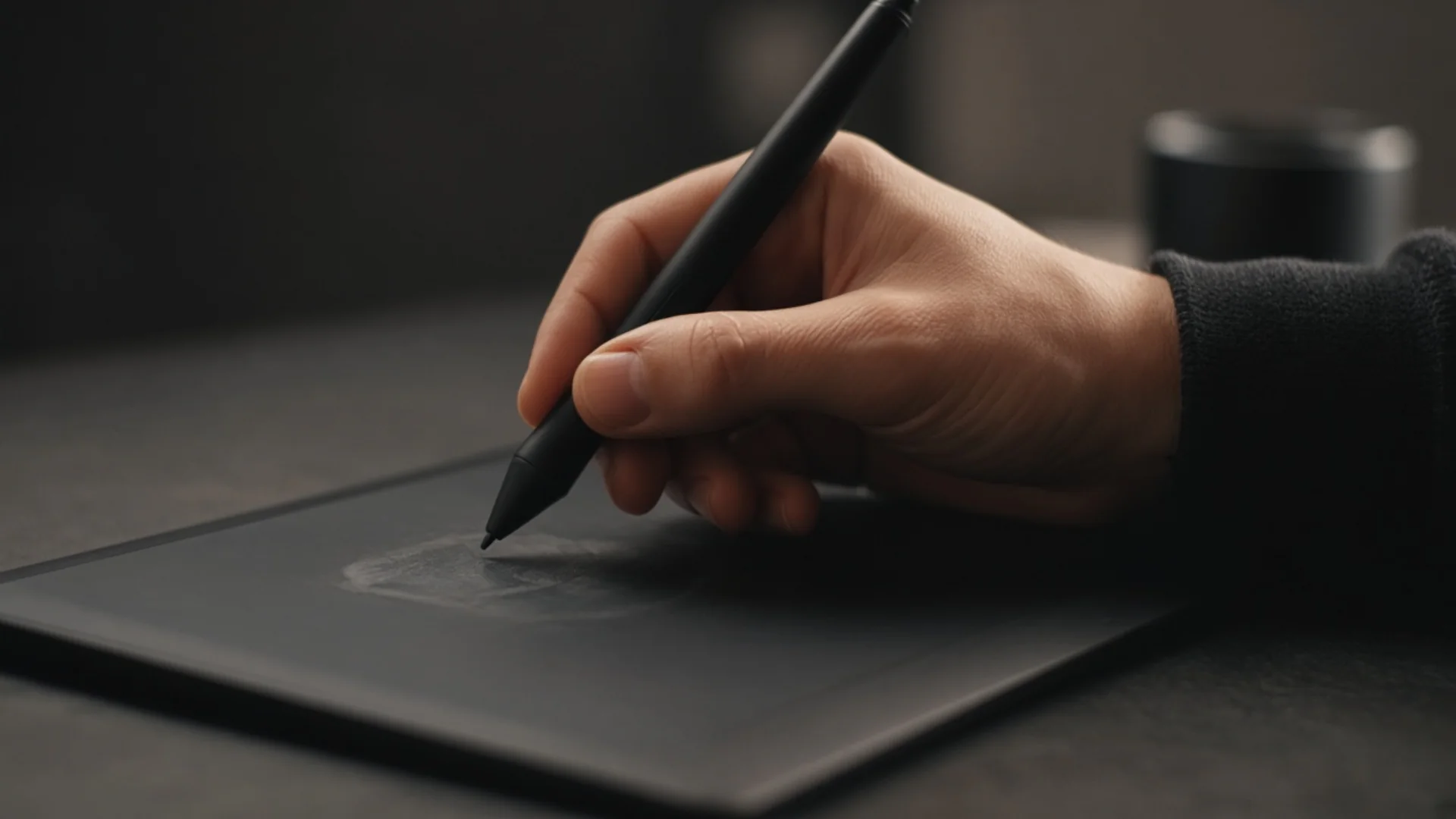 Stylus eğim algılama