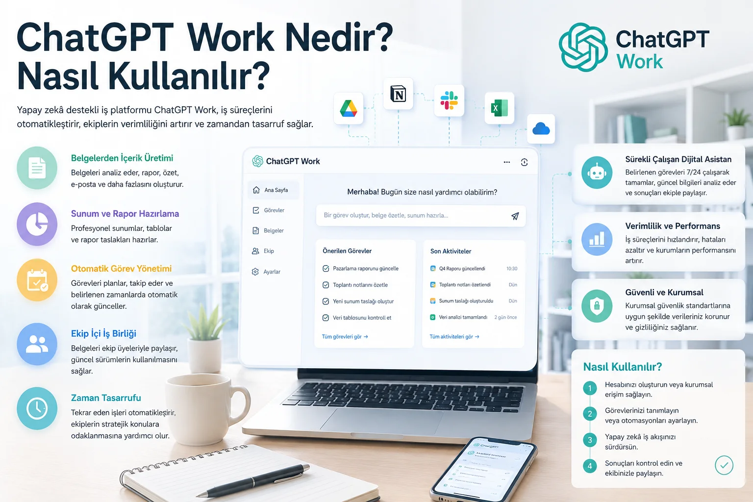 ChatGPT Work Nedir? Nasıl Kullanılır?