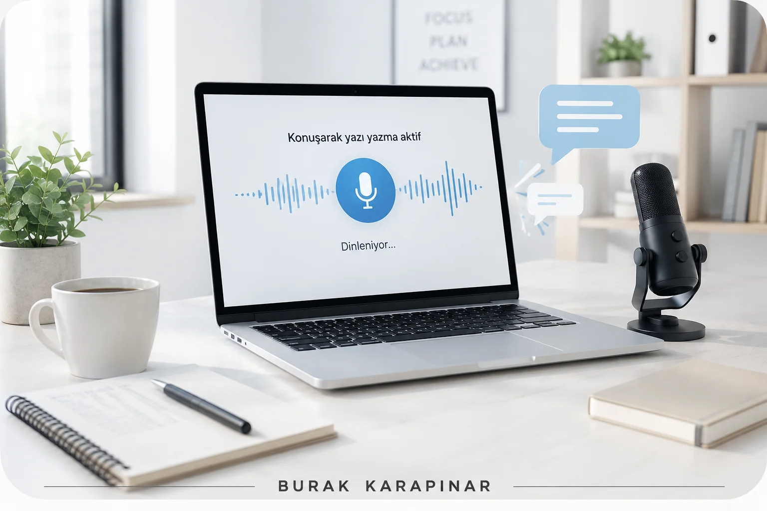 Windows Konuşarak Yazı Yazma Nasıl Yapılır?