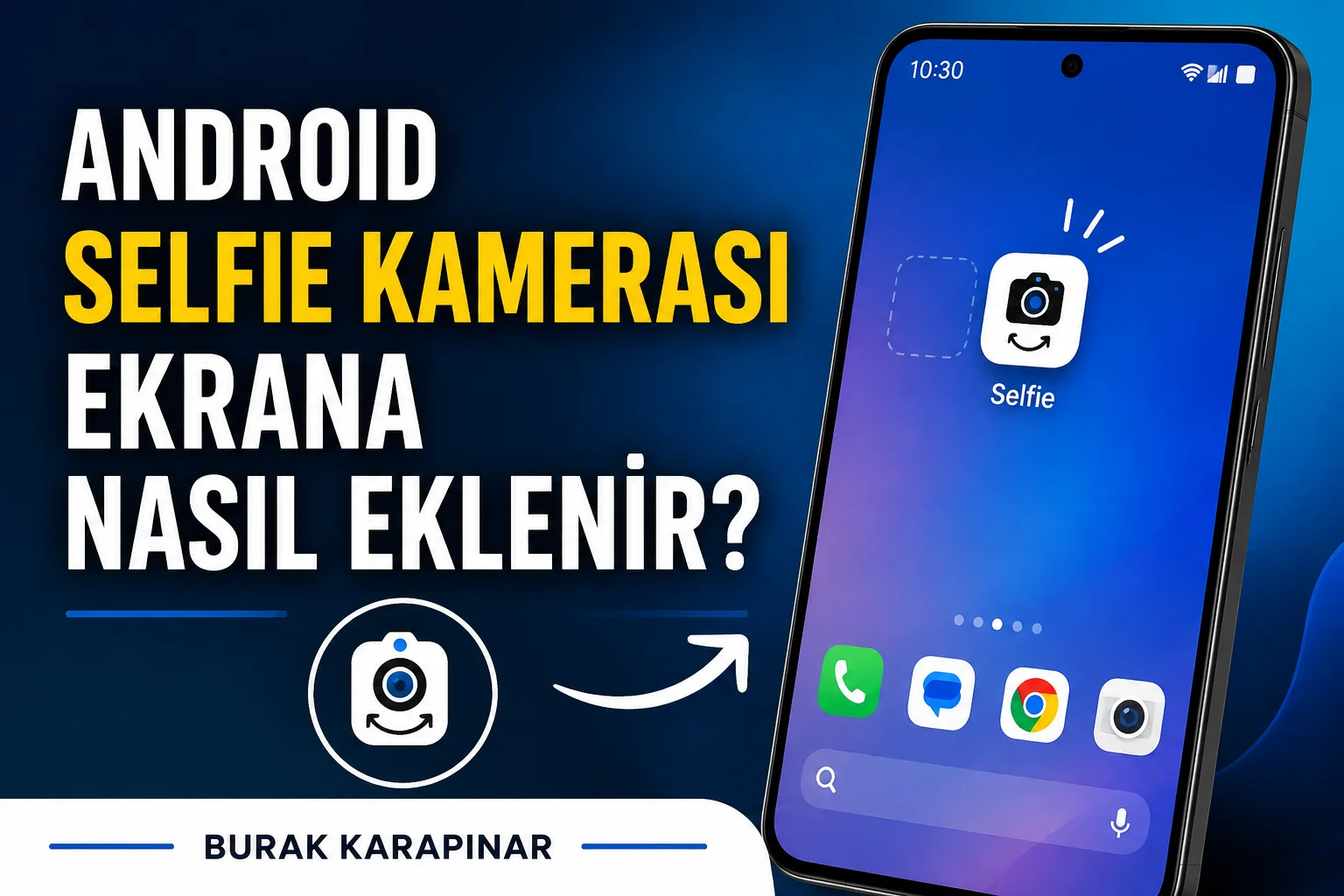 Android Ekrana Selfie Kamerası Nasıl Eklenir?